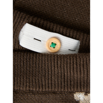NAME IT Strik Bukser Neil Chocolate Brown